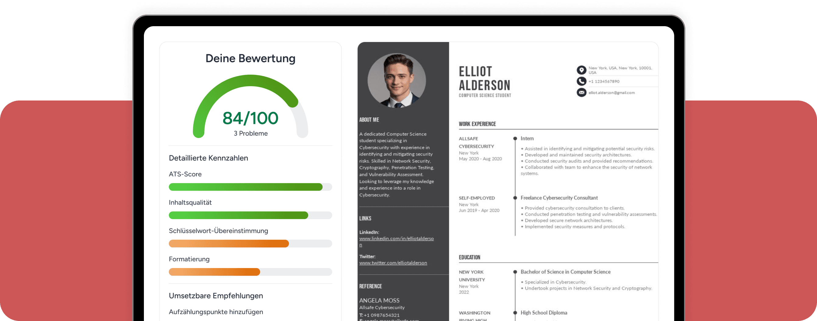 AI CV Reviewer illustration