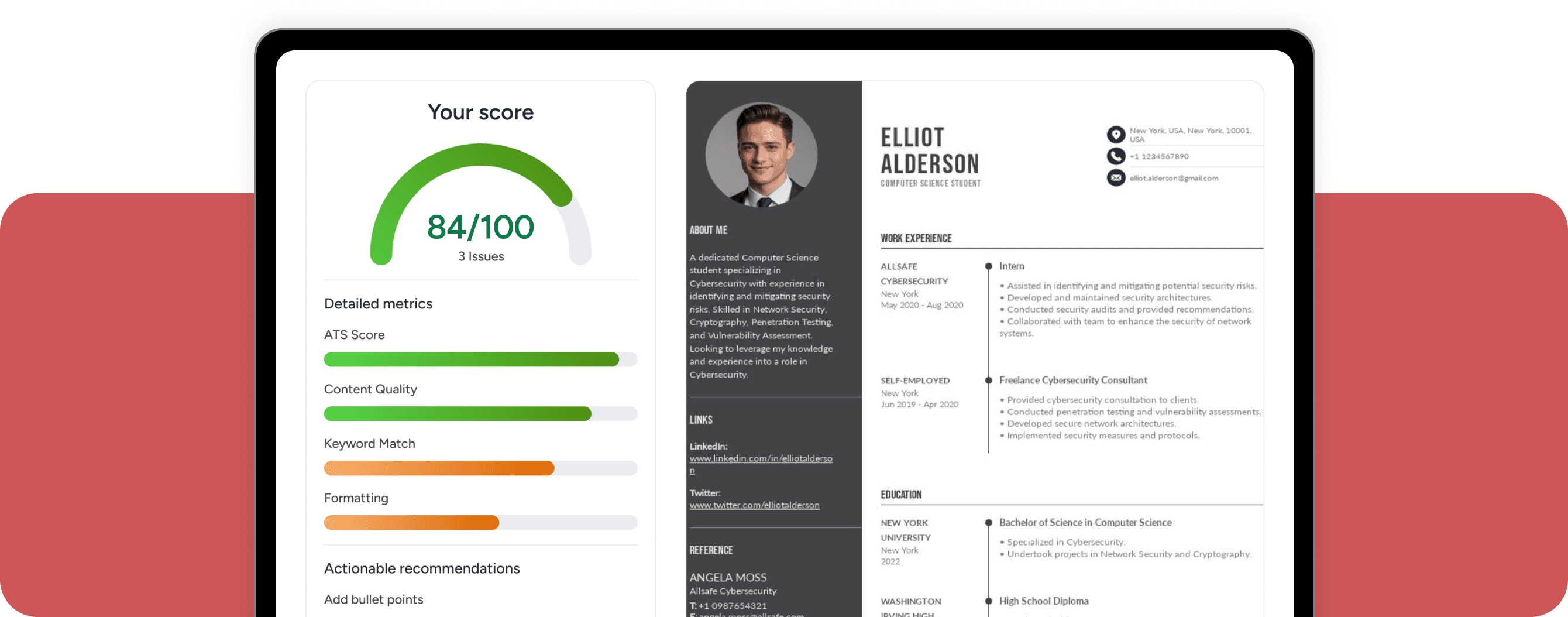 AI CV Reviewer illustration