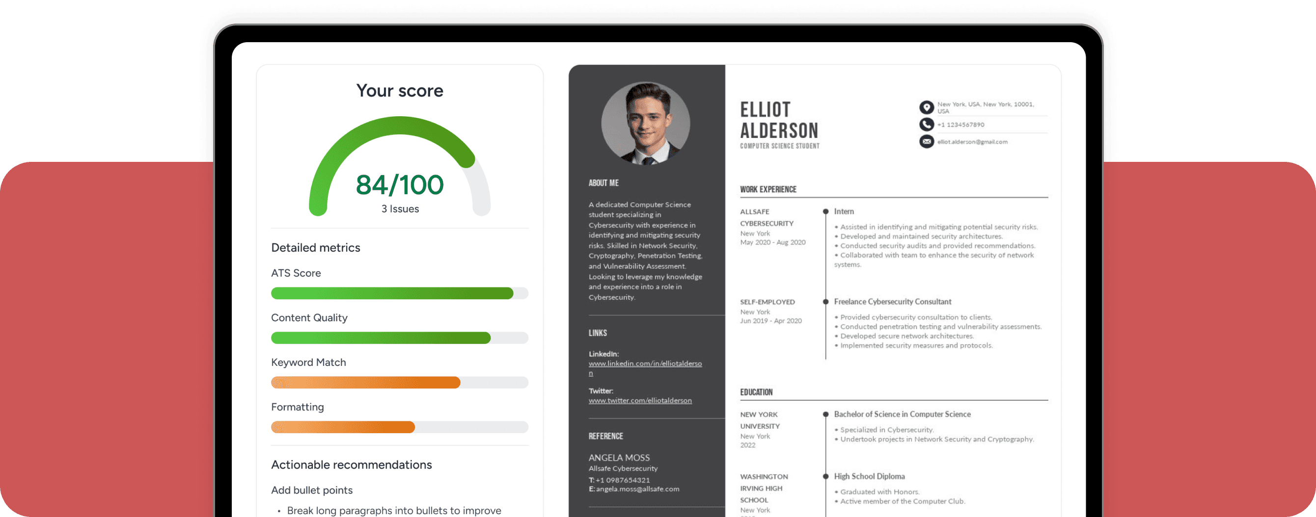 AI CV Reviewer illustration